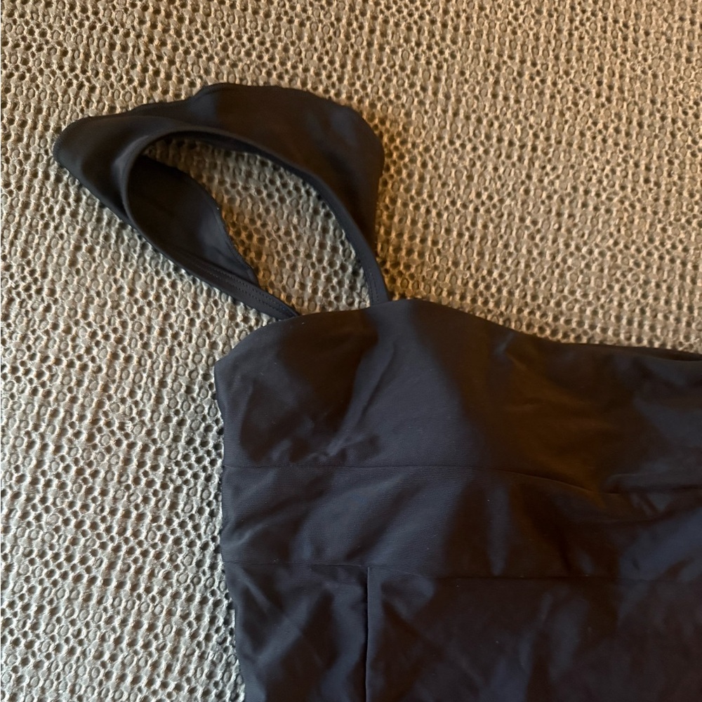 summersalt Black Ruffle-Strap One-Piece Swimsuit - Picture 10 of 13